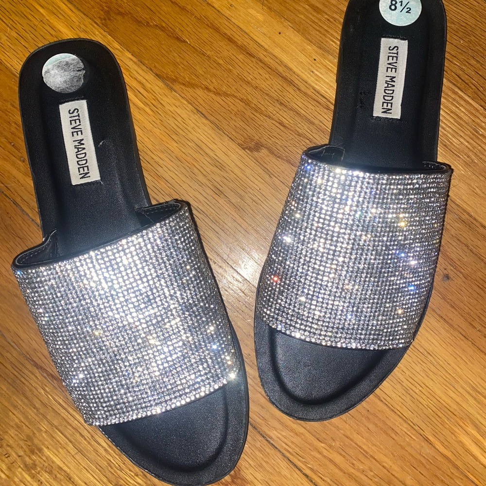 Steve Madden Rhinestone Sandals
